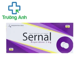 Sernal 2mg - Thuốc điều trị bệnh tâm thần phân liệt của Davipharm