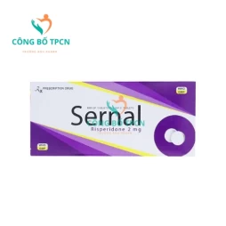 Sernal 2mg - Thuốc điều trị bệnh tâm thần phân liệt của Davipharm