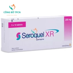 Seroquel XR 200mg - Thuốc điều trị tâm thần phân liệt hiệu quả của Anh