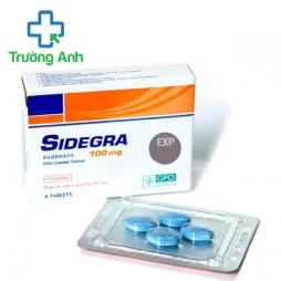 Sidegra 100mg GPO - Thuốc điều trị rối loạn cương dương hiệu quả