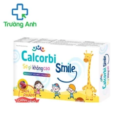 Calcorbi smile - Giúp bổ sung canxi, Vitamin D3 cho cơ thể