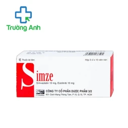 Simze FT Pharma - Thuốc điều trị tăng cholesterol máu hiệu quả