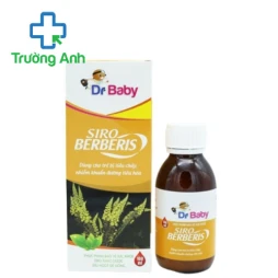 Siro Berberis 30ml Dr.Baby - Hỗ trợ giảm rối loạn, tiêu chảy hiệu quả