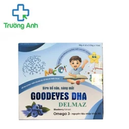 Siro bổ não, sáng mắt Goodeye DHA Delmaz - Hỗ trợ não khỏe mạnh