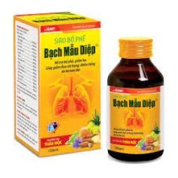Siro Bổ phế Bạch mẫu diệp - Hỗ trợ giảm ho, loãng đờm, giúp giảm đau rát họng, khản tiếng