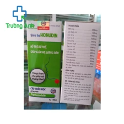 Siro HONUDIN - Hỗ trợ giảm các triệu chứng của viêm họng