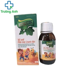 Siro NutriKids Bổ phế Mật Ong Chanh Đào - Giảm đau rát họng
