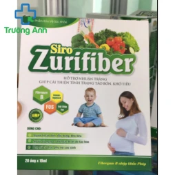 Siro ZURIFIBER - Giúp cải thiện tình trạng táo bón