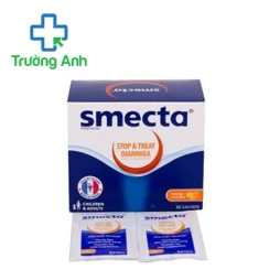 Smecta (hương cam-vani) - Thuốc điều trị tiêu chảy hiệu quả của Pháp 
