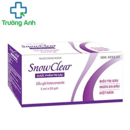 SnowClear 5ml - Dầu gội trị gàu, ngứa da đầu hiệu quả