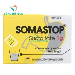 Somastop - Thuốc điều trị loét dạ dày tá tràng, viêm dạ dày mạn tính