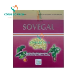 Sovegal - Giúp bổ não, cải thiện suy giảm trí nhớ hiệu quả