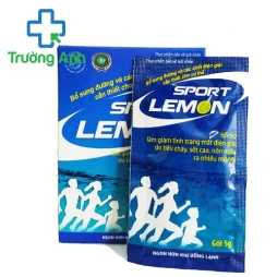 Sport Lemon - Giúp bù nước và chất điện giải cho cơ thể