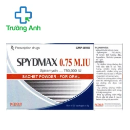 Spydmax 0.75 M.IU Medisun - Thuốc điều trị nhiễm khuẩn hiệu quả