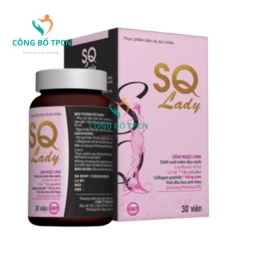 SQ Lady - Giúp cải thiện các biểu hiện do thiếu hụt nội tiết tố nữ