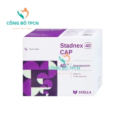 Stadnex 40 cap - Thuốc điều trị trào ngược dạ dày, loét dạ dày