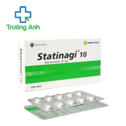 Statinagi 10 Agimexpharm - Thuốc điều trị tăng cholesterol máu