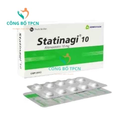 Statinagi 10 Agimexpharm - Thuốc điều trị tăng cholesterol máu