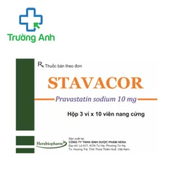 Stavacor 10mg Herabiopharm - Thuốc điều trị tăng cholesterol hiệu quả