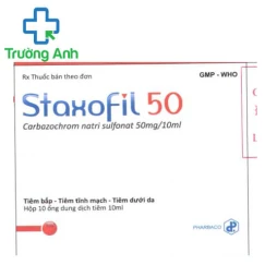 Staxofil 50 Pharbaco - Thuốc điều trị chảy máu bất thường hiệu quả