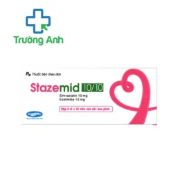 Stazemid 10/10 Savipharm - Thuốc điều trị tăng cholesterol máu hiệu quả