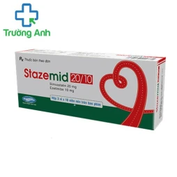 Stazemid 20/10 Savipharm - Thuốc điều trị tăng cholesterol máu