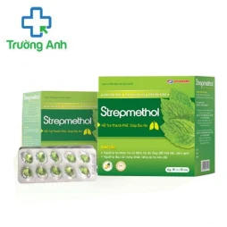 Strepmethol - Hỗ trợ giảm đau rát họng, khản tiếng do ho kéo dài