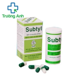 Subtyl - Giúp điều trị tiêu chảy, viêm ruột cấp và mạn tính hiệu quả