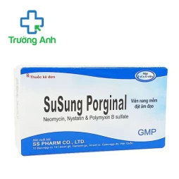 SuSung Porginal - Viên đặt âm đạo điều trị bệnh phụ khoa
