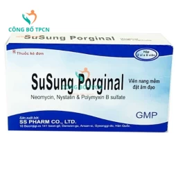 SuSung Porginal - Viên đặt âm đạo điều trị bệnh phụ khoa