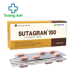 Sutagran 100 Agimexpharm - Thuốc điều trị đau nửa đầu hiệu quả
