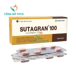 Sutagran 100 Agimexpharm - Thuốc điều trị đau nửa đầu hiệu quả