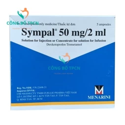 Sympal 50mg/2ml Menarini - Thuốc chống viêm giảm đau hiệu quả