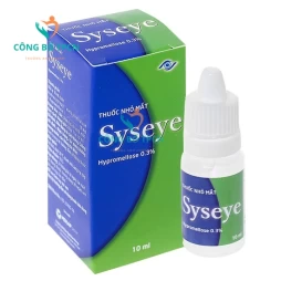 Syseye Merap - Dung dịch nhỏ mắt giảm khô mắt hiệu quả