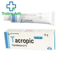 Tacropic 0,1% - Thuốc điều trị chàm thể tạng và viêm da dị ứng của Davipharm