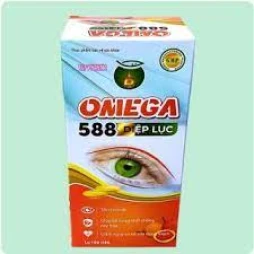 Omega 588 Diệp Lục - Thực phẩm chức năng giúp sàn mắt bổ tim