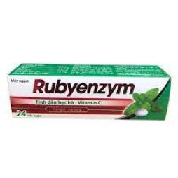 Viên ngậm Rubyenzym - Thực phẩm chức năng giảm ho đờm