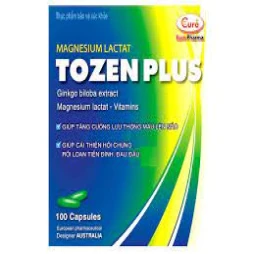 Tozen plus - Thực phẩm chức năng tăng cường lưu thông máu não