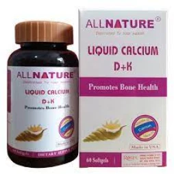 Liquid Calcium D+K - Thực phẩm chức năng giúp bổ sung canxi