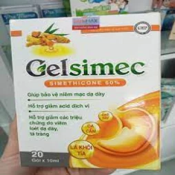 Gelsimec - Thực phẩm chức năng giảm viêm loét dạ dày