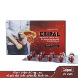Cripal - Thực phẩm chức năng giảm phì đại tuyến tiền liệt