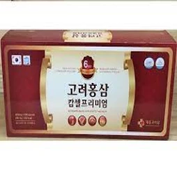 Korea Red Ginseng capsule Premium - Viên đạm bổ sung sức khỏe
