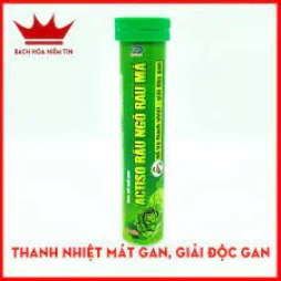 Viên sủi thanh nhiệt mát gan Actiso - Thực phẩm chức năng bổ gan