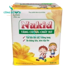 Thực phẩm bảo vệ sức khỏe: Tăng cường chất xơ Nukid