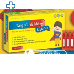 Tăng sức đề kháng Taglucan - Bổ sung Lysine, thymopmodulin