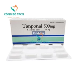 Tanponai 500 mg - Thuốc điều trị chóng mặt, rối loạn tiền đình