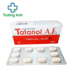 Tatanol A.F 500mg Pymepharco - Thuốc giảm đau hạ sốt hiệu quả