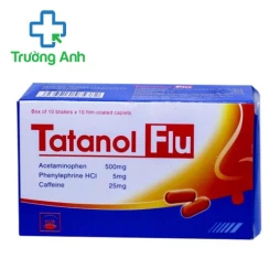 Tatanol Flu Pymepharco - Thuốc điều trị cảm cúm hiệu quả