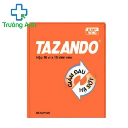 Tazando Hataphar - Thuốc giảm đau, hạ sốt hiệu quả