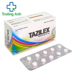 Tazilex 5mg - Thuốc điều trị triệu chứng nhiễm độc giáp của Davipharm